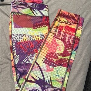 Reebok Kids Colorful Patterned Leggings